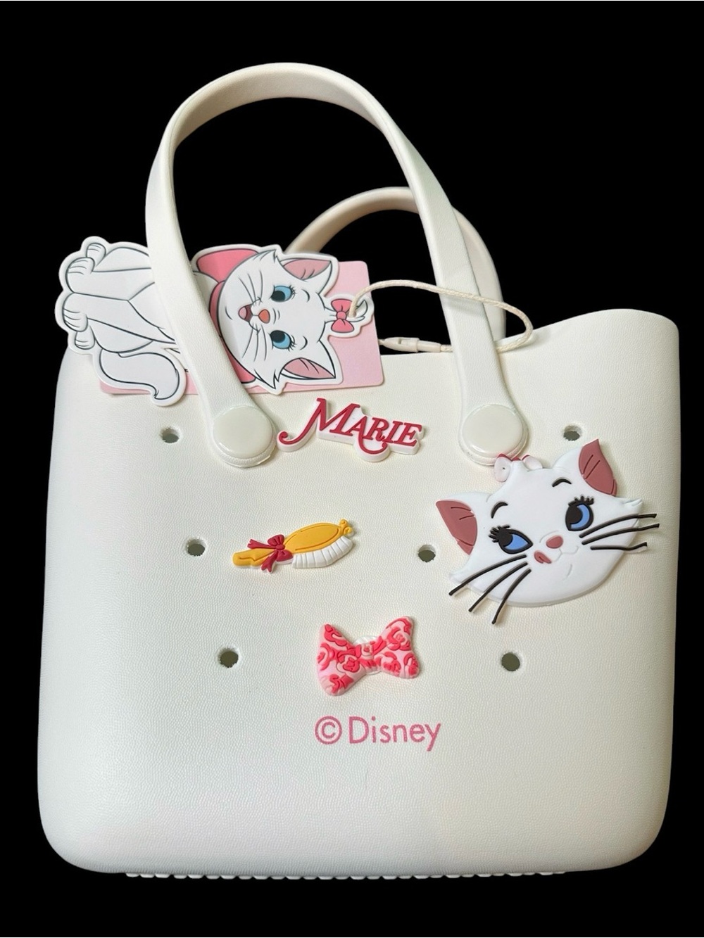 NWT Misino Disney Marie Bogg-Style EVA Bag
